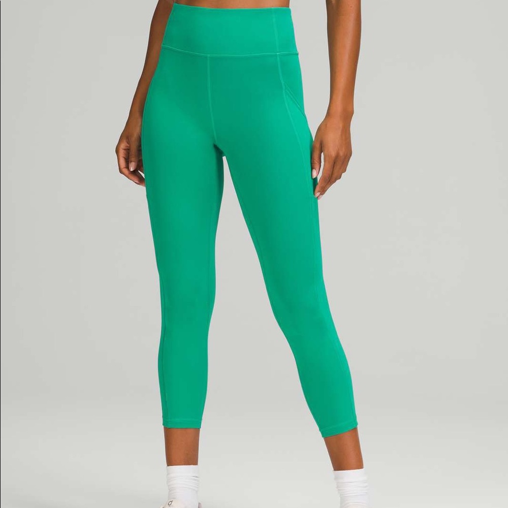 Lululemon Invigorate High Rise Crop Legging (23”)